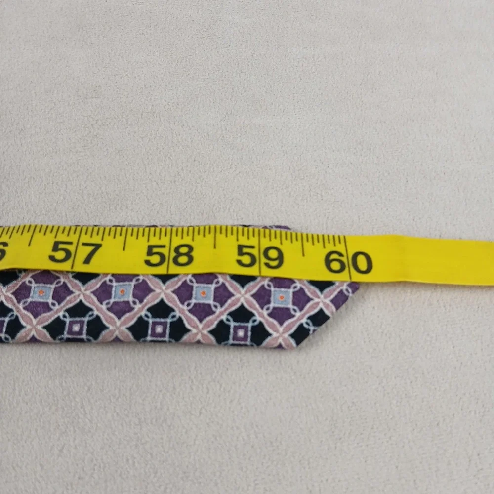 Farrentino Ferre 3.5x60 Mens Tie Silk‎ Textured Geometric